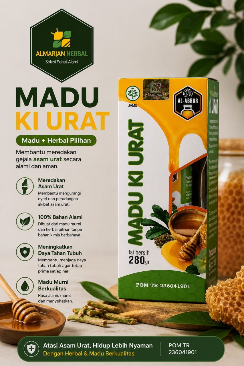 Jual KI URAT MADU HERBAL AL ABROR Asli - Al Marjan