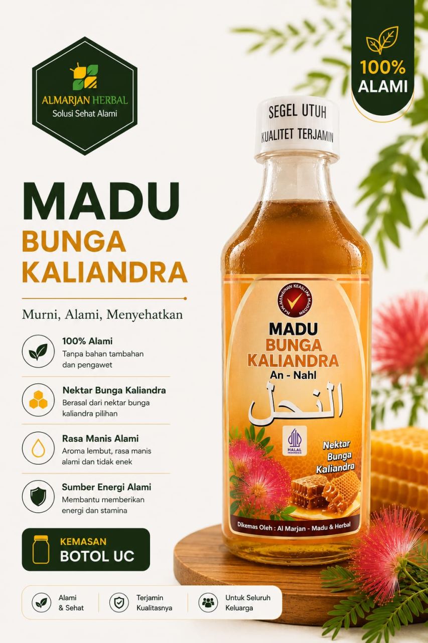 MADU AN NAHL KALIANDRA BOTOL UC
