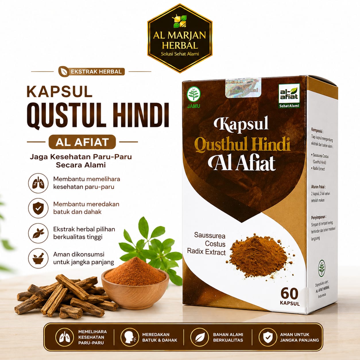 QUSTHUL HINDI AL AFIAT 60 KPSL