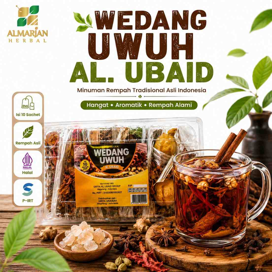WEDANG UWUH UBAID 1 BOX
