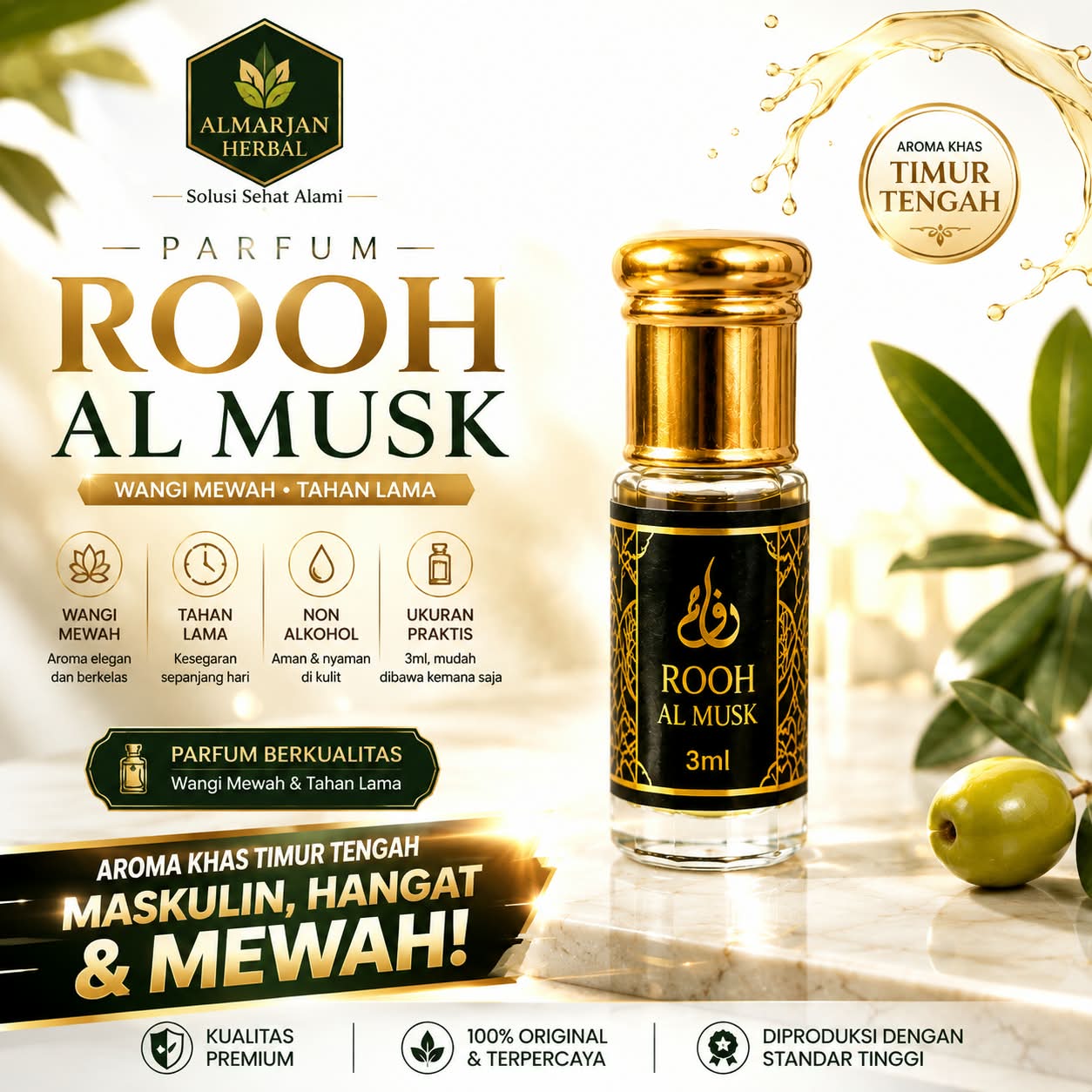 PARFUM ROOH AL MUSK
