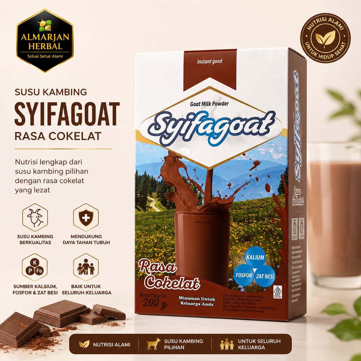 SYIFAGOAT COKELAT