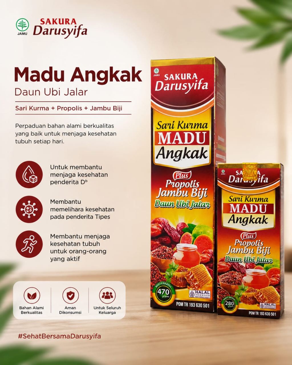 SAKUR ANGKAK DARUSYIFA 280 GRAM
