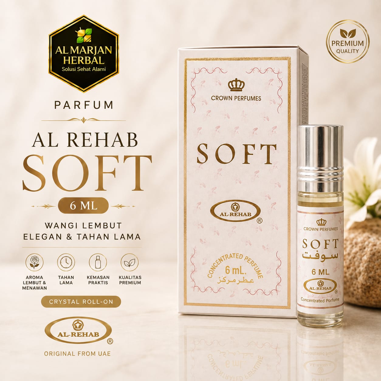 PARFUM AL REHAB SOFT 6ML