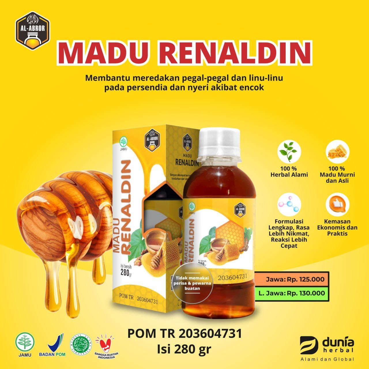 Jual MADU RENALDIN Asli - Al Marjan