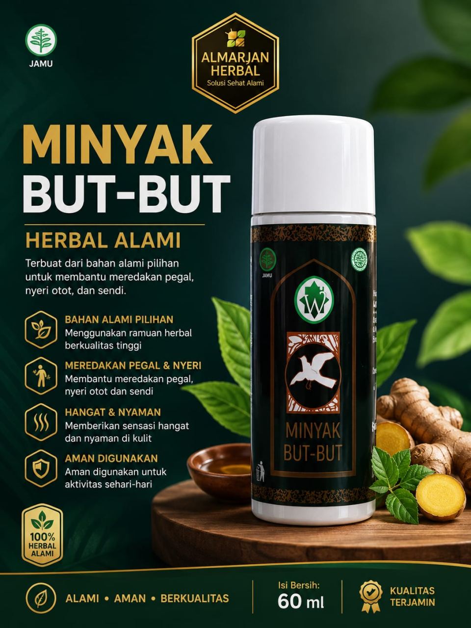 MINYAK BUT BUT 60 ML