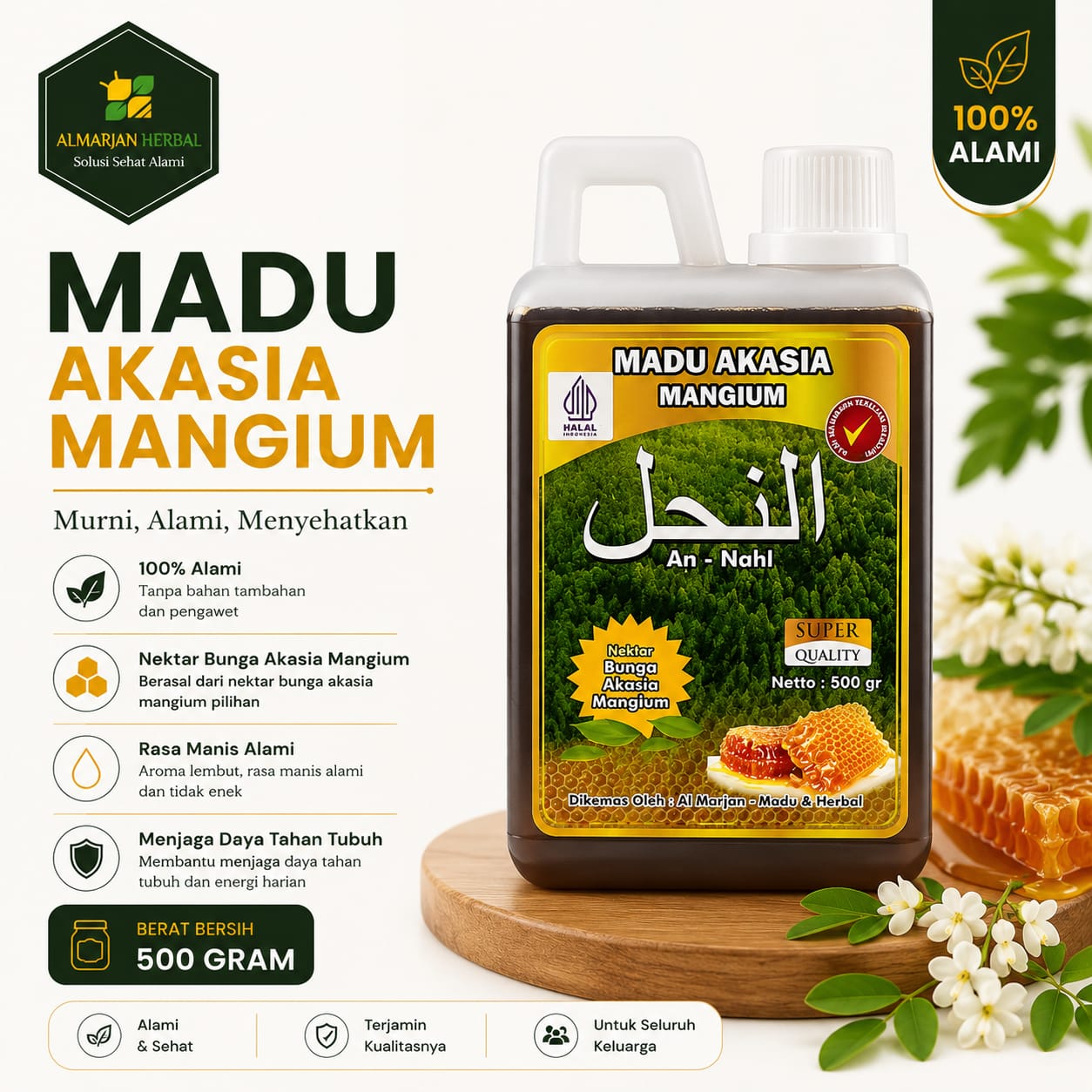 MADU AKASIA MANGIUM 500 GR