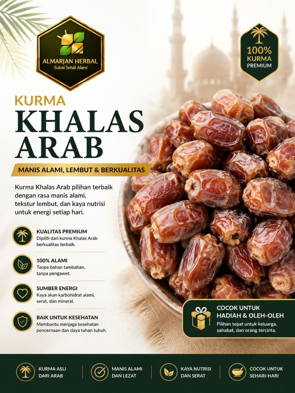 KURMA KHALAS ARAB