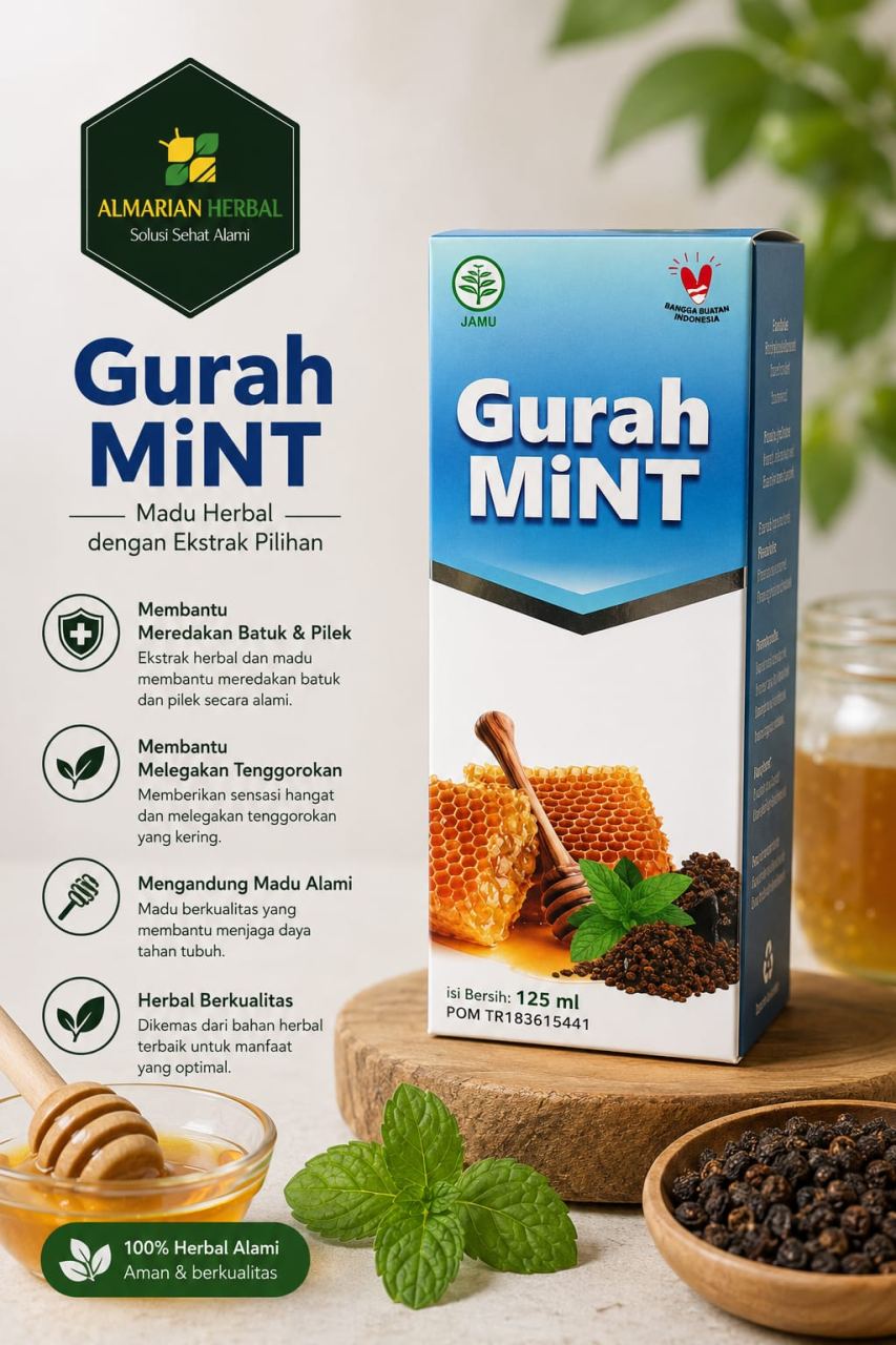 SIRUP GURAH MINT AL AFIAT 125 ML