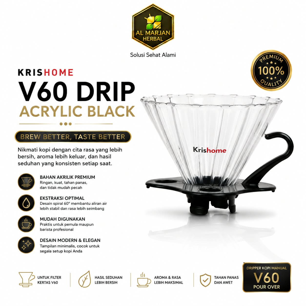 DRIPPER V60 KRISHOME