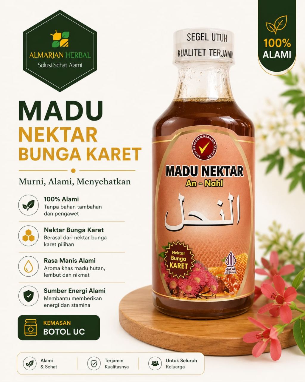 MADU KARET AN NAHL BOTOL UC