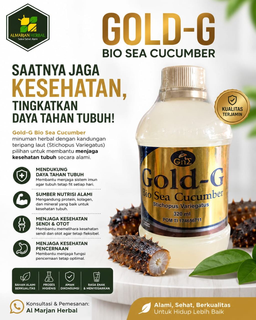 GAMAT JELLY GOLD-G 100ML