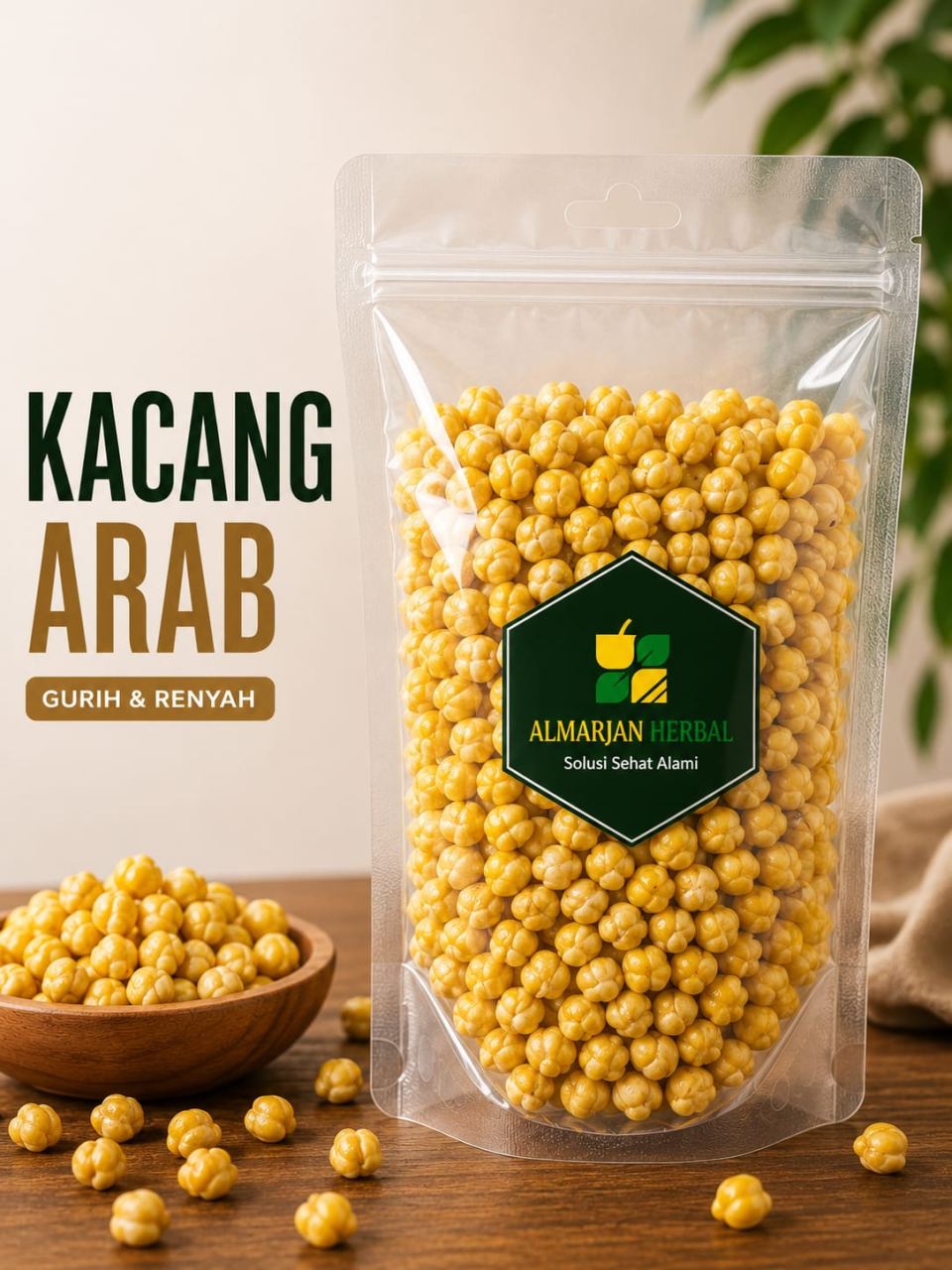 Jual KACANG ARAB 1KG Asli - Al Marjan