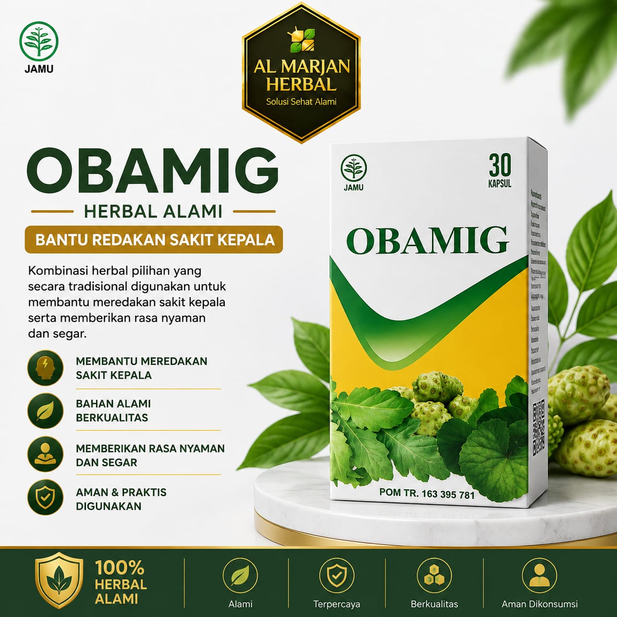 Jual OBAMIG 30 KPSL Asli - Al Marjan